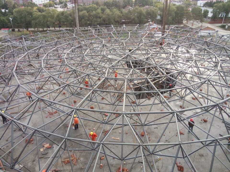 咸阳全民健身中心网架